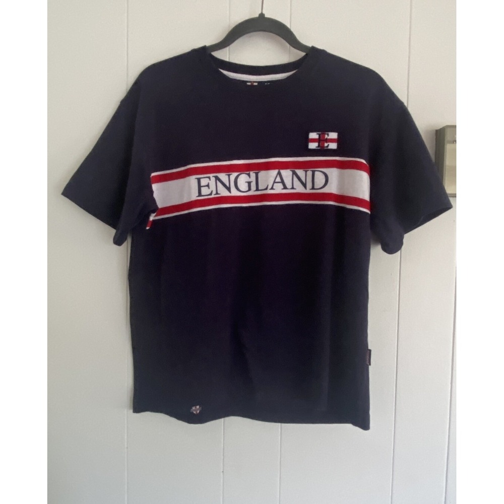 England National Football T-shirt Youth Sz Large European Football Champs 04